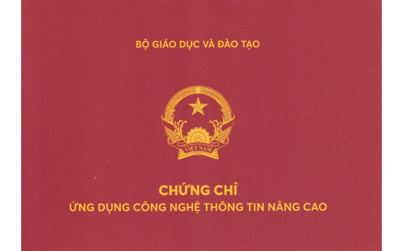 KỸ NĂNG SỬ DỤNG CÔNG NGHỆ THÔNG TIN NÂNG CAO 